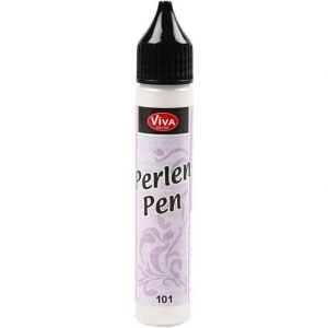 Perły w płynie Viva Decor 28ml, Białe 101